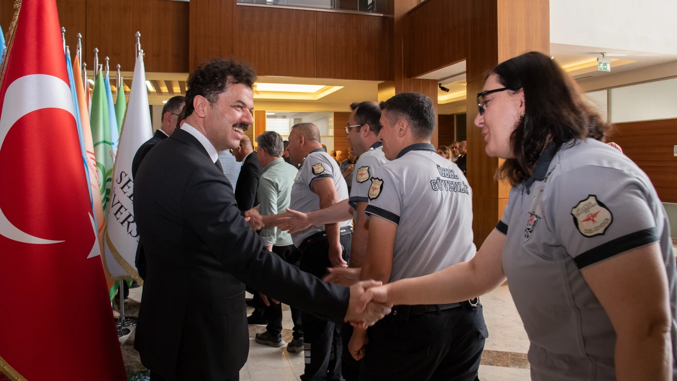 Selçuk Üniversitesi ailesi bayramlaştı